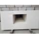 Affordable Quartz Vanity Countertops , Public White Quartz Bath Countertops