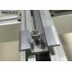 Mid Clamp Solar Roof Mounting Kits Custom Aluminum Extrusions With Cutting / Drilling