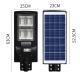 High Power All In One LED Solar Street Light 60 Watt Ip66 Motion Sensor Integrated