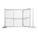 Highly-Functional Heat Treated Steel Temporary Fence Panels for Playground 8ft x 10ft