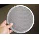 Round Stainless Steel Wire Mesh Filter Disc 3 10 15 6 Micron 90% Filter Rating