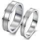 Tagor Jewelry Super Fashion 316L Stainless Steel coulpe Ring TYGR087