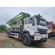 125mm Delivery Pipe Diameter Concrete Pump Truck With EURO V Emission Standard