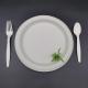9in 10in Round Cornstarch Disposable Plates Biodegradable Round Plate Tableware