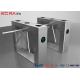 Security Tripod Turnstile Gate Access Control AC220V With RFID Card Reader