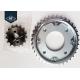 BIZ100 Motorcycle Chains And Sprockets 428 420 520 For Transmission Kits