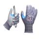 Winter Steel Fiber Strings Spandex Polyester Anti Vibration Cut Resistant Gloves SAFEYEAR