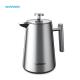 1000ml/34oz Vacuum Pot Coffee Maker Keep Warm Tea Maker French Press LFGB