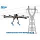 8 Spirals Rotary Wing Unmanned Aerial Vehicle Drone For Erecting Wires In Transmission Lines