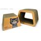 100% Harmless Cat Cube Cardboard Abrasion Resistance Textured Scratching Surface