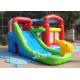 Kids inflatable combo water bounce house with pool N water gun made of best pvc