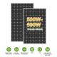 125mmx125mm Monocrystalline Solar Panel 300w 350w 360w 400w 450w 500w 550w Full Black