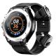 Upgrade Your Active Lifestyle with TWS Smart Watch Wireless Earbuds and Fitness Tracker Rainbuvvy T96 silver