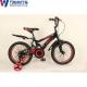 Kids Bicycle 16 Inch Boys Bike Mountain Bike 4 Wheel Aluminium Alloy Customized