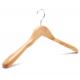 high quality hotel clothing hanger  luxury  natural color wooden hangers
