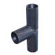 DN125-DN1200 PE80 PE100 Mitred Equal Tee HDPE Fabricated Fittings