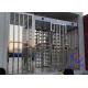 Access Control Full Height Turnstile Gate Fingerprint QR Code RFID Security Barrier Gate