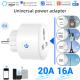 Tuya Wifi Smart Socket Remote Voice Control Plug With Scheduling And Automation Functions