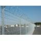 Powder Coated 358 Security Fence Mesh Panels Height 1.2-6m For Protection