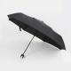 High End Black Compact Pocket Umbrella , Wind Resistant Small Travel Umbrella