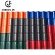 Glazed PVC Roof Tile Synthetic Resinvilla Bamboo Joint Waterproof Tile