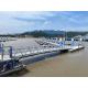 Handrail Aluminum Gangway Ramps Galvanized Aluminum Boat Dock Gangways
