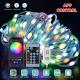 USB 50/100 Led 5/10m Iridescence Point Control LED Skin Line String Light for Atmosphere