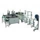 Disposable Face Mask Machine , Non Woven Mask Making Machine High Stability