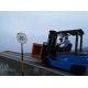 Dual Motor Battery Powered Forklift , Electric Fork Truck For Material Handing