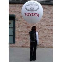 210t Polyester Cloth Backpack Balloons With Light Advertising Inflatables For Party