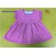 0 - 24M Size Little Girl Summer Dresses Fold Cuff Sleeve Pin Dots Printed Dress