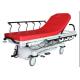 Red Color ABS Luxury Stretcher Hospital Emergency Bed , Easy To Clean