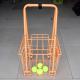 Sports Equipment Storage Rack Folding 300mm Width 350mm Length  Tennis Teaching  Carts, Large Ball Capacity