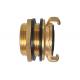 IPS Male Thread and Brass Hose Coupling with Locknut Connect Bucket To Pipe Line