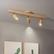 Wood Led Ceiling Lamp With Spot Lights For Living Room Bedroom Corridor Home track lighting(WH-WA-46)