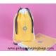 Towel Packing Frosted CPE PE Plastic Drawstring Bags For Travel