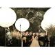 1m 2m White Inflatable LED Lights Balloon Activity Decoration 800w
