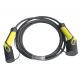 3m Male To Female Terminal Rise IP55 EV Charging Cable Plug IEC 62196 Type 2 To Type2