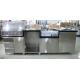 Sliver Color Commercial Kitchen Equipments Gas Grill / 201# Stainless Steel Grill With Cabinet