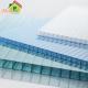 Green Transparent Hollow 8mm Twin Wall Polycarbonate Sheet Sound Insulation