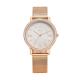 Czech Stone Insert Alloy japan quartz watch IP Rose Gold Stainless Steel Strap