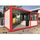 20FT  Prefab Container Homes , Metal Container Homes Commercial Use