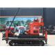 Full Hydraulic Crawler Mounted Drill Rig 220V / 380V 6655 * 2150 * 2850 Dimension