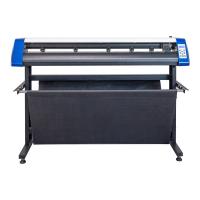 High Precision Auto Contour Vinyl Cutter Machine 135cm Stepper Motor Driver