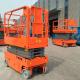 Manganese Steel Electric Aerial Work Platform Lift Height 6m Hydraulic Drive