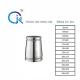 Forged Galvanized Stainless Steel Grooved Fittings DN50 Free Samples