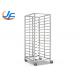 RK Bakeware China Foodservice NSF 15 Tiers Stainless Steel Bread Cooling Rack Oven Baking Tray Rack Tray Trolley