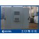 Two Doors Outdoor Equipment Cabinet Power Enclosures 42U Internal Size With PDU