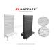 Slat Panel Backing Retail Display Fixtures , Commercial Display Shelves For Retail Stores