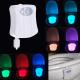 Colorful LED Toilet Bowl Light Energy Efficient 3 AAA Batteries With 2 Modes